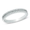 Thumbnail Image 0 of 1/4 CT. T.W. Diamond Double Row Band in 14K White Gold