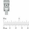 Thumbnail Image 2 of 1/10 CT. T.W. Diamond Link Bracelet in Stainless Steel - 8.5"