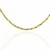 Thumbnail Image 0 of 0.9mm Tornado Chain Necklace in 14K Gold - 20"