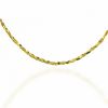 Thumbnail Image 1 of 0.9mm Tornado Chain Necklace in 14K Gold - 24"