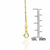 Thumbnail Image 2 of 0.9mm Tornado Chain Necklace in 14K Gold - 24"