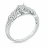 Thumbnail Image 1 of Cherished Promise Collection™ 1/5 CT. T.W. Diamond Vintage-Style Promise Ring in 10K White Gold