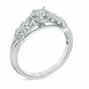 Thumbnail Image 2 of Cherished Promise Collection™ 1/5 CT. T.W. Diamond Vintage-Style Promise Ring in 10K White Gold