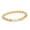 Thumbnail Image 1 of Rope Wedding Band in 14K Gold