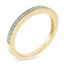 Thumbnail Image 2 of 1/10 CT. T.W. Diamond Milgrain Anniversary Band in 14K Gold