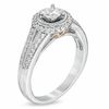 Thumbnail Image 2 of 5/8 CT. T.W. Diamond Split Shank Engagement Ring in 14K White Gold