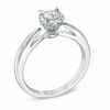 Thumbnail Image 1 of 3/8 CT. T.W. Diamond Frame Engagement Ring in 14K White Gold