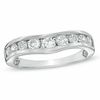 Thumbnail Image 1 of 3/4 CT. T.W. Diamond Contour Wedding Band in 14K White Gold