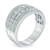 Thumbnail Image 2 of 1 CT. T.W. Diamond Vintage-Style Anniversary Band in 14K White Gold