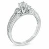 Thumbnail Image 2 of 5/8 CT. T.W. Diamond Vintage-Style Bridal Set in 14K White Gold