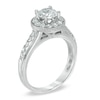 Thumbnail Image 1 of 1-1/4 CT. T.W. Diamond Vintage-Style Engagement Ring in 14K White Gold