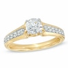 Thumbnail Image 1 of 1 CT. T.W. Diamond Vintage-Style Engagement Ring in 14K Gold