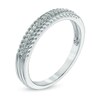 Thumbnail Image 2 of 1/10 CT. T.W. Diamond Anniversary Band in 10K White Gold