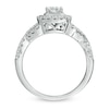 Thumbnail Image 2 of Celebration Lux® 1 CT. T.W. Princess-Cut Diamond Engagement Ring in 14K White Gold (I/SI2)