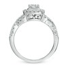 Thumbnail Image 3 of Celebration Lux® 1 CT. T.W. Princess-Cut Certified Diamond Engagement Ring in 14K White Gold (I/SI2)