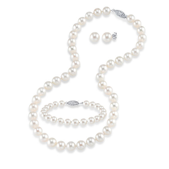 STUNNING!!! Fresh Water Pearl Necklace 16