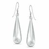 Thumbnail Image 0 of Sterling Silver Elongated Teardrop Earrings