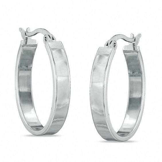 Sterling Silver Hoop Earrings