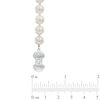 Thumbnail Image 2 of Blue Lagoon® by Mikimoto 7.5-8.0mm Akoya Cultured Pearl Strand and Earrings Set in 14K White Gold with Diamond Accent