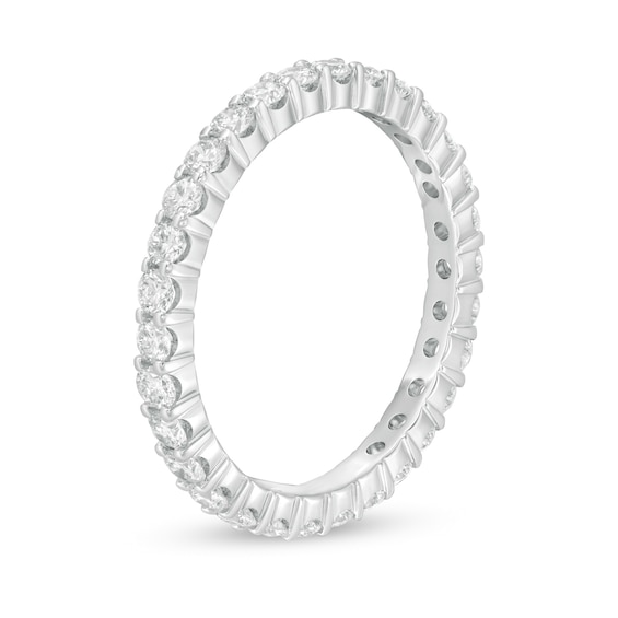 3/4 CT. T.w. Diamond Eternity Wedding Band in 14K White Gold