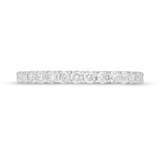 3/4 CT. T.w. Diamond Eternity Wedding Band in 14K White Gold