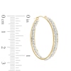 Thumbnail Image 1 of Diamond Fascination™ Inside-Out Hoop Earrings in 14K Gold