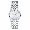 Thumbnail Image 1 of Ladies' Movado Museum® Classic Diamond Accent Watch (Model: 606612)