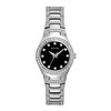 Thumbnail Image 1 of Ladies' Bulova Crystal Collection Watch with Black Dial (Model: 96L170)