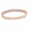 Thumbnail Image 1 of 1/4 CT. T.W. Diamond Band in 14K Rose Gold