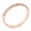 Thumbnail Image 1 of 1/4 CT. T.W. Diamond Band in 14K Rose Gold