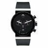 Thumbnail Image 0 of Men's Movado Sapphire Synergy Chronograph Watch with Black Dial (Model: 606501)