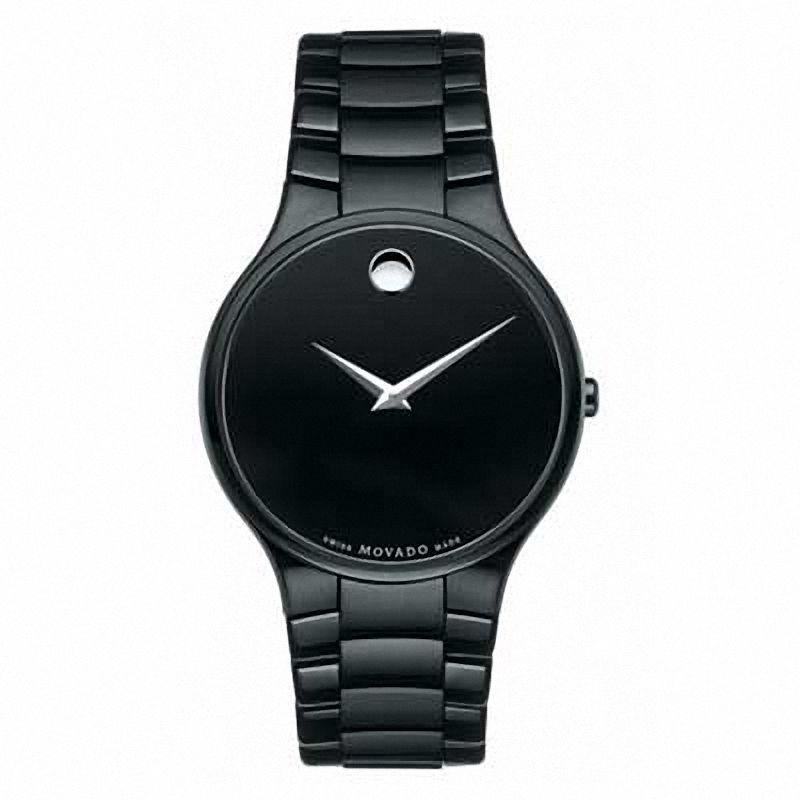 Main Image 1 of Men's Movado Watch with Black Dial (Model: 606594)