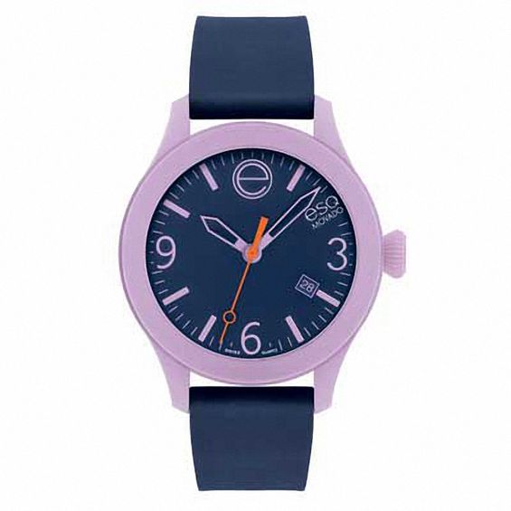 ESQ One Strap Watch with Navy Dial (Model: 07301433) ESQ One Strap Watch with Navy Dial (Model: 07301433)