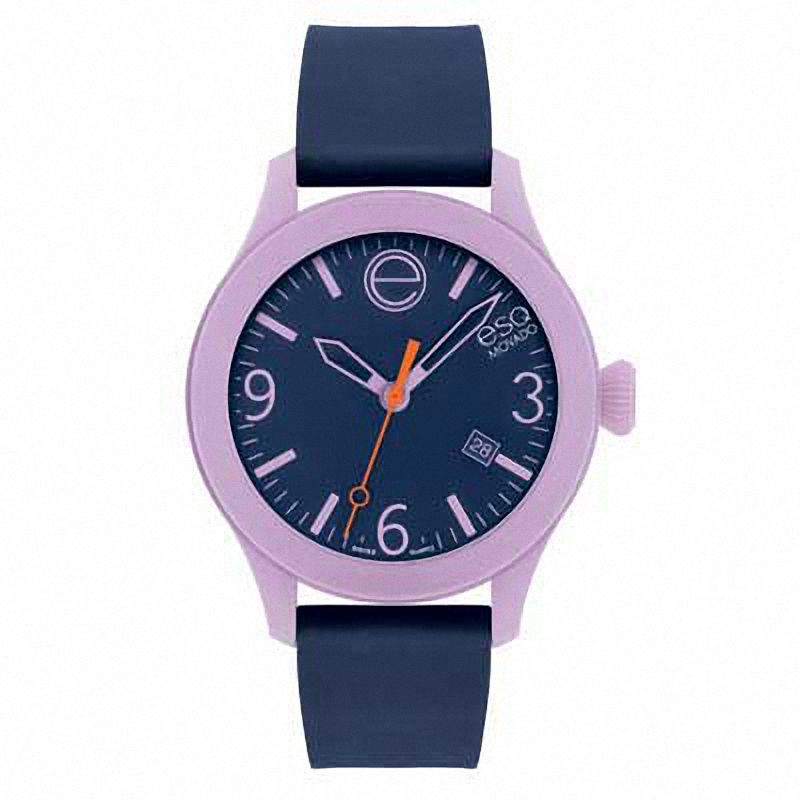 Main Image 1 of ESQ One Strap Watch with Navy Dial (Model: 07301433)