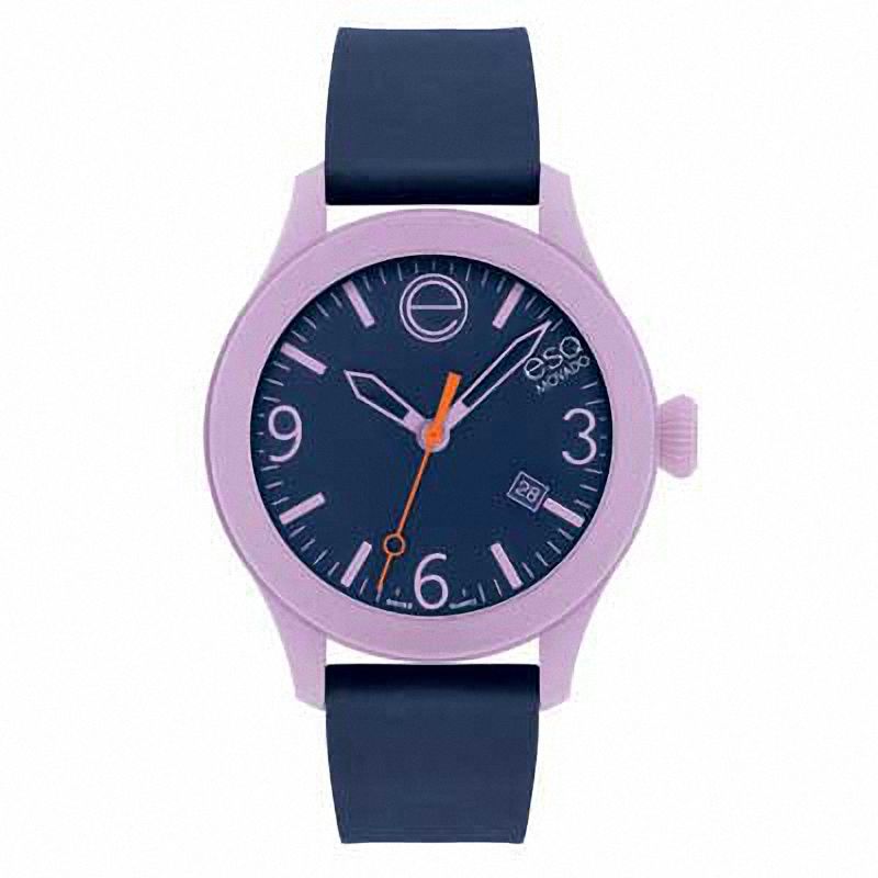 ESQ One Strap Watch with Navy Dial (Model: 07301433)