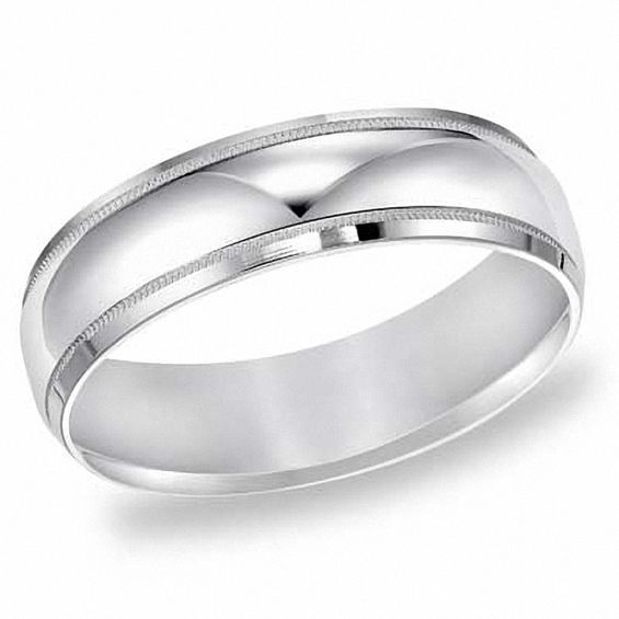 Men S 6 0mm Comfort Fit Wedding Band In Palladium Bands Men S 6 0mm Comfort Fit Wedding Band In Palladium