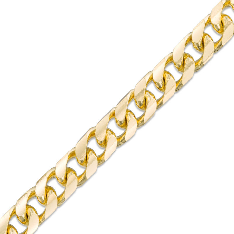 Main Image 1 of Men's 5.8mm Cuban Curb Chain Bracelet in 10K Gold - 8.5"