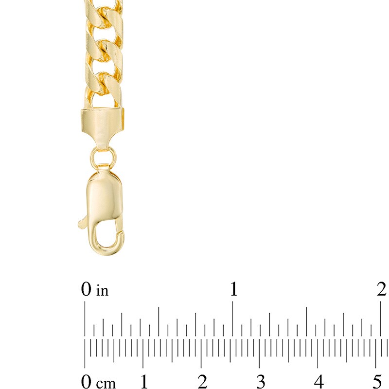 Main Image 2 of 6.7mm Cuban Curb Chain Bracelet in 10K Gold - 8.5"