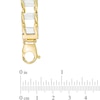 Thumbnail Image 2 of Men's Railroad Bracelet in 14K Two-Tone Gold