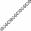 Thumbnail Image 1 of AVA Nadri Cubic Zirconia Bracelet in White Rhodium Brass - 7.25"