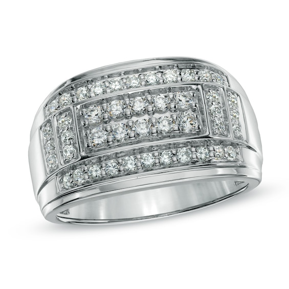1 CT. T.w. Diamond Ring in 10K White Gold
