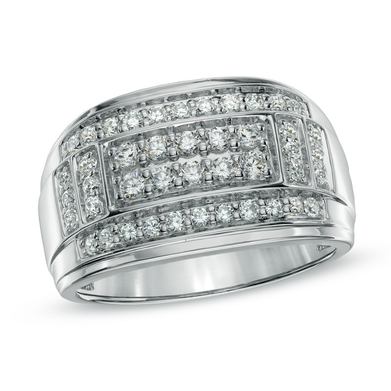 Main Image 1 of 1 CT. T.W. Diamond Ring in 10K White Gold