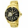 Thumbnail Image 1 of Men's Invicta Pro Diver Automatic Gold-Tone Watch with Black Dial (Model: 13709)