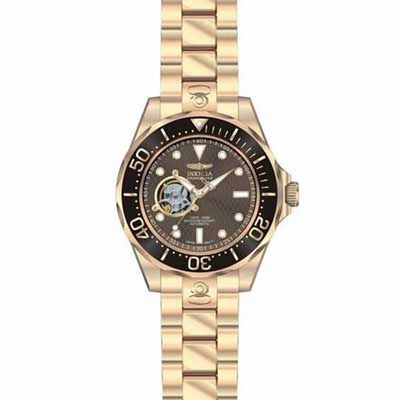 Men's Invicta Pro Diver Automatic Watch with Brown Dial (Model: 13713)