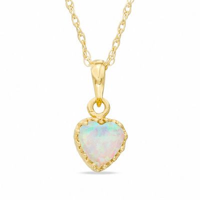14k Yellow or White Gold 8 Millimeter Purple Simulated Opal Pendant Necklace 