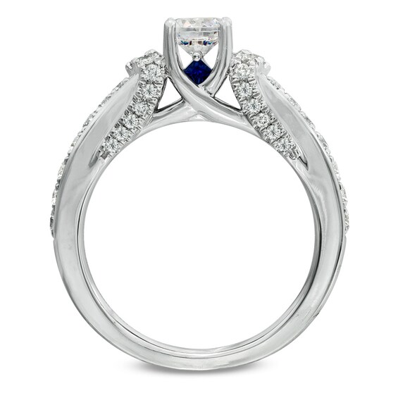 Vera Wang Love Collection 1 CT. T.w. Diamond Engagement Ring in 14K White Gold