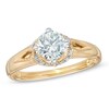 Thumbnail Image 1 of 1 CT. T.W. Certified Diamond Vintage-Style Engagement Ring in 14K Gold (J/I1)