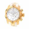 Thumbnail Image 1 of Men's Invicta Reserve Chronograph Gold-Tone Strap Watch with Silver-Tone Dial (Model: 11957)