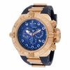 Thumbnail Image 0 of Men's Invicta Subaqua Chronograph Rose-Tone Stap Watch with Blue Dial (Model: 11799)