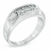 Thumbnail Image 2 of 1/4 CT. T.W. Diamond Three Stone Ring in 10K White Gold